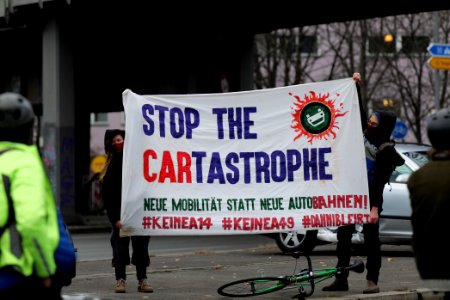 Bicycle demonstration against A49 and A100 in Berlin 2020-11-28 128