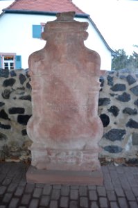 Bickenbach, Friedhof, Lapidarium (6)