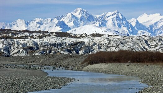 Glacier bay landscape scenic photo