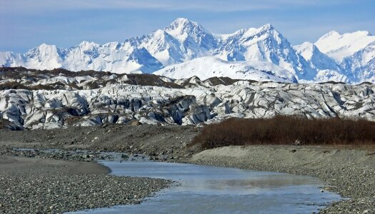 Glacier bay landscape scenic