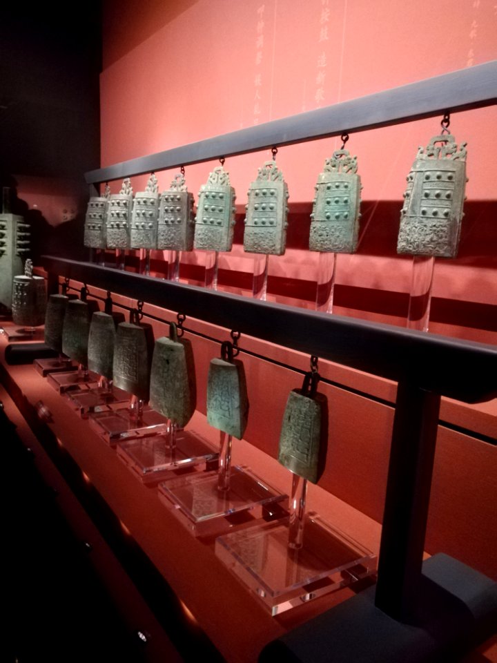 Bianzhong (Bells), Hunan Museum, February 2018