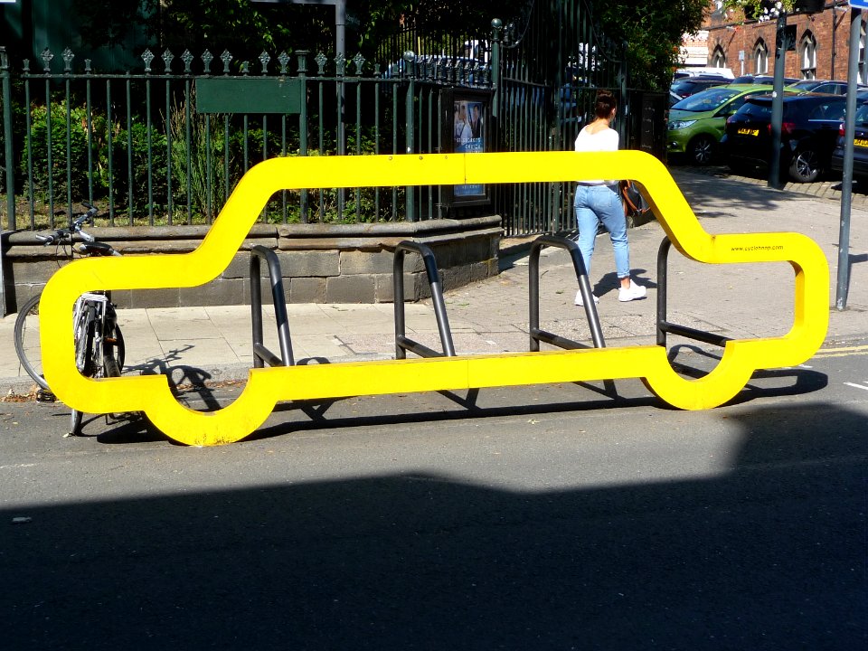 Bicycle parking in Leeds
