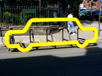 Bicycle parking in Leeds