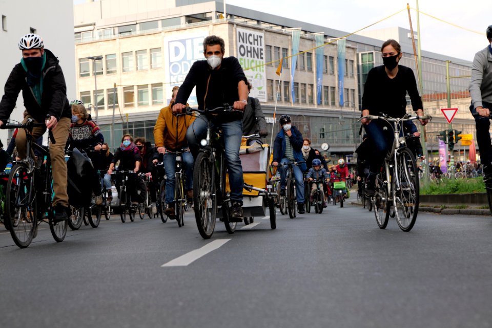 Bicycle demonstration against A49 and A100 in Berlin 2020-11-14 31