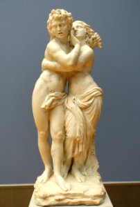 Biblis and Caunus by Laurent Delvaux, after 1733, marble - Bode-Museum - DSC02870