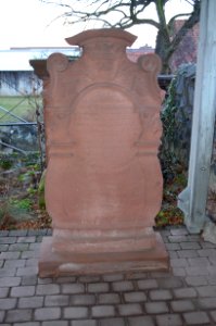 Bickenbach, Friedhof, Lapidarium (7)