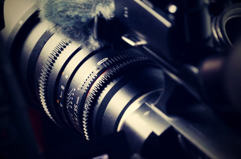 Camera focal length close up