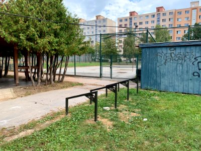 Bicycle Parking - Drocárov Park, Košice, SK photo