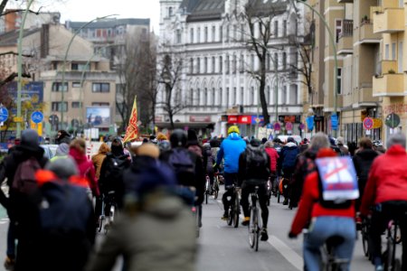 Bicycle demonstration against A49 and A100 in Berlin 2020-11-28 50