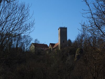 Ruin height burg the big loud valley slope photo