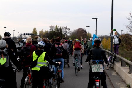 Bicycle demonstration against A49 and A100 in Berlin 2020-11-14 158