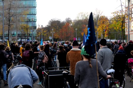 Bicycle demonstration against A49 and A100 in Berlin 2020-11-14 195