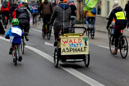 Bicycle demonstration against A49 and A100 in Berlin 2020-11-28 43
