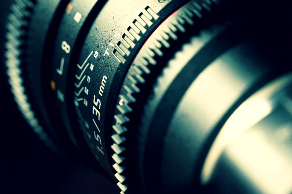 Camera focal length close up
