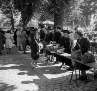 Bezoek Koninklijk Paar aan Luxemburg franje, Bestanddeelnr 904-6377