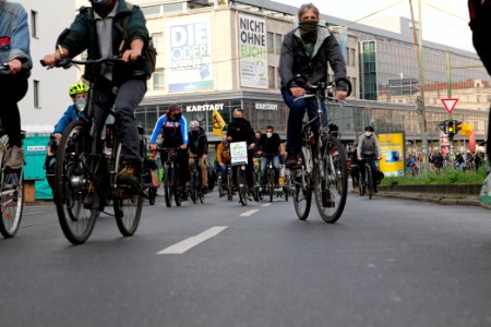 Bicycle demonstration against A49 and A100 in Berlin 2020-11-14 29