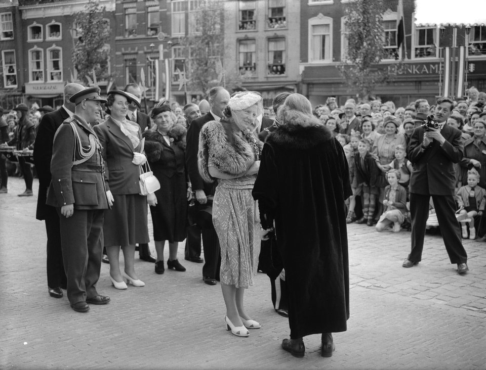 Bezoek Koningin Juliana aan Gouda, Bestanddeelnr 905-2309