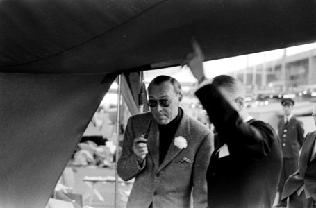 Bezoek Prins Bernhard Hiswa Goedkamp in de RAI te Amsterdam, Bestanddeelnr 914-9772