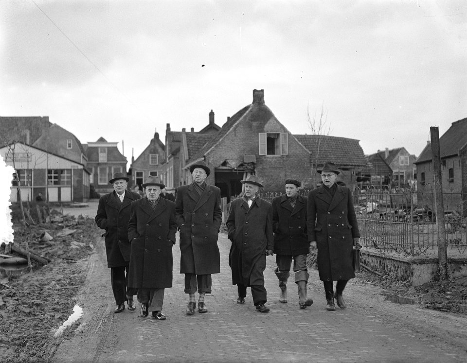 Bezoek raadsleden van Amsterdam aan Schouwen Duiveland, Bestanddeelnr 906-2588