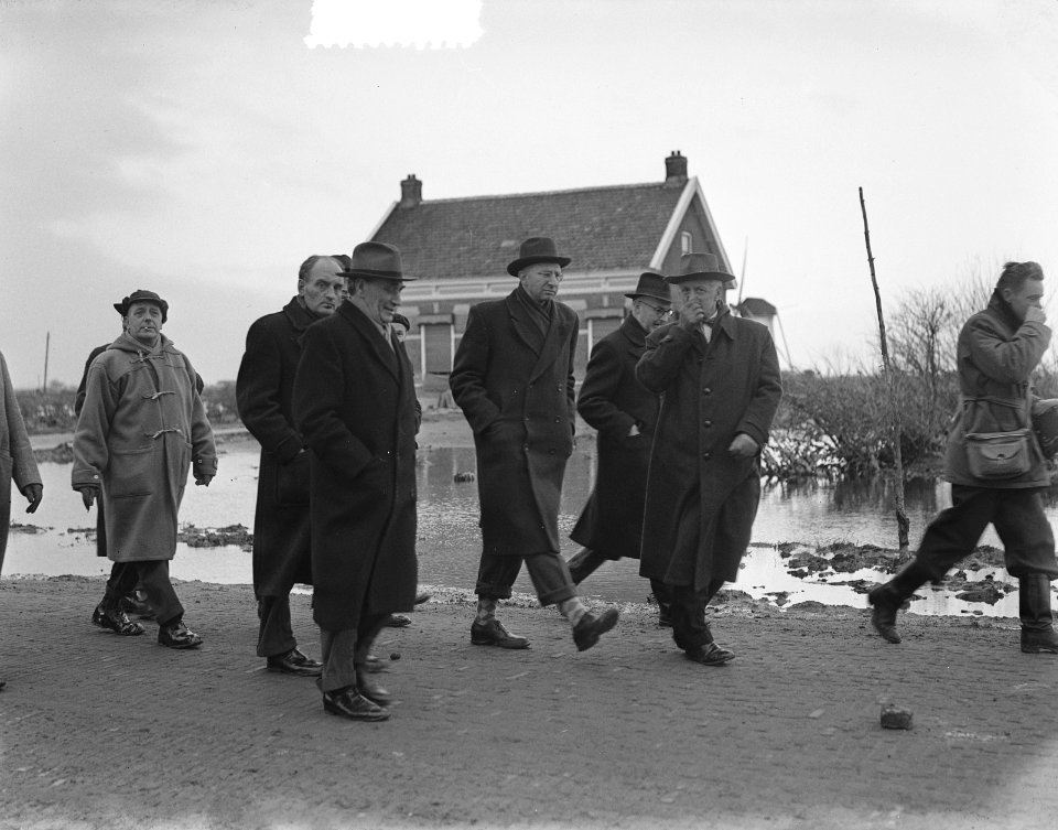 Bezoek raadsleden van Amsterdam aan Schouwen Duiveland, Bestanddeelnr 906-2583