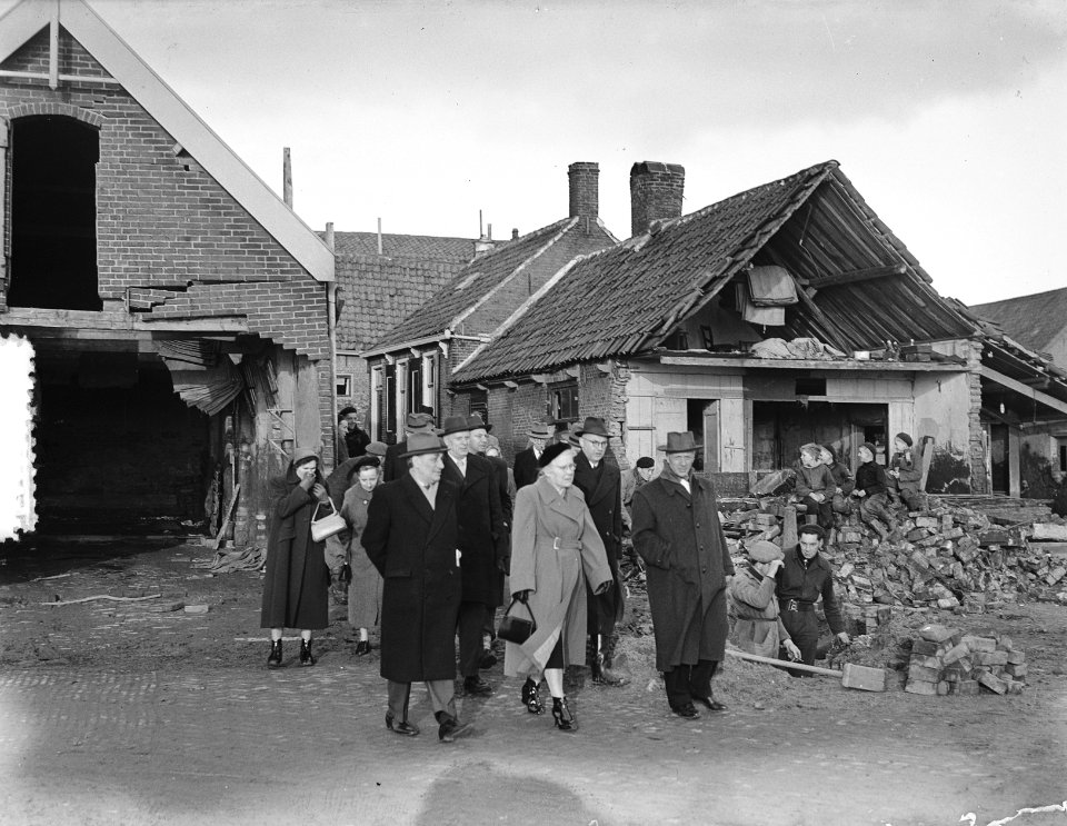 Bezoek raadsleden van Amsterdam aan Schouwen Duiveland, Bestanddeelnr 906-2585