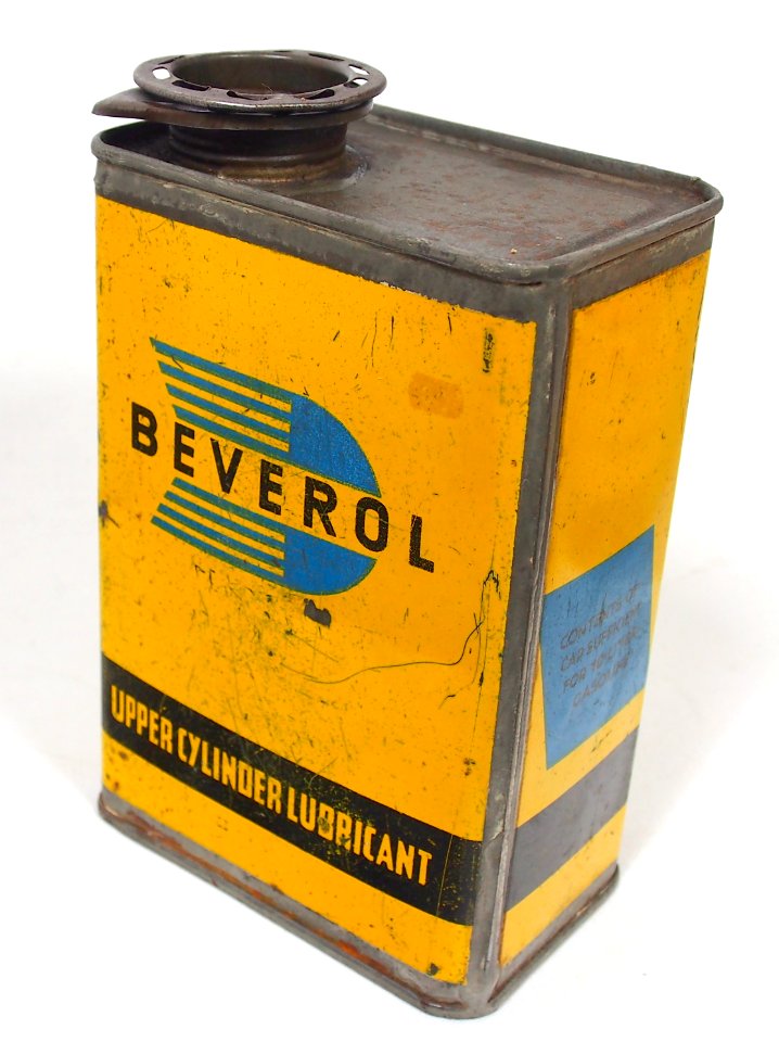 Beverol upper cylinder lubricant tin, pic 3