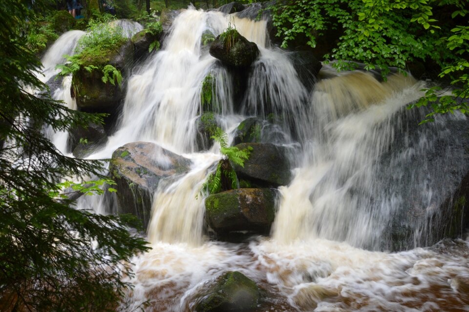 Waterfall landscape water