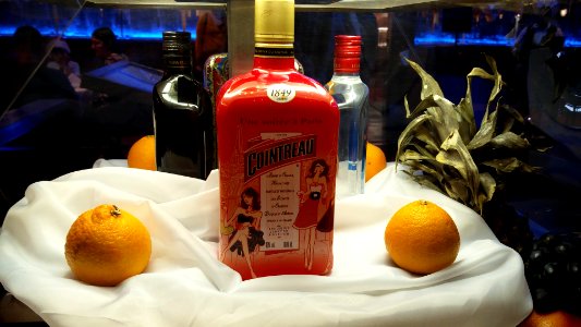 Beverage on display