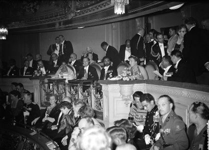 Bezoek van Keizer Selassie, koningin Juliana en prins Bernhard aan de Stadsschou, Bestanddeelnr 906-8309