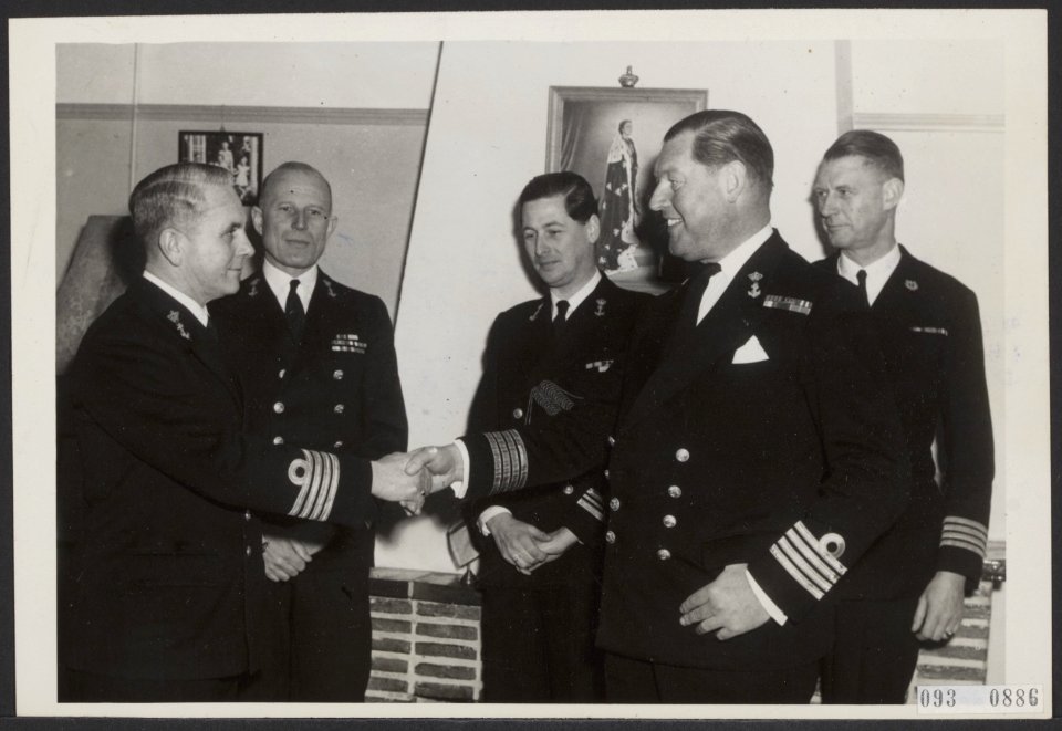 Bevelhebbers, marine, onderzeeers, Molenaar A., Booy O.d., .Willings J.J.v., Eeg, Bestanddeelnr 093-0886