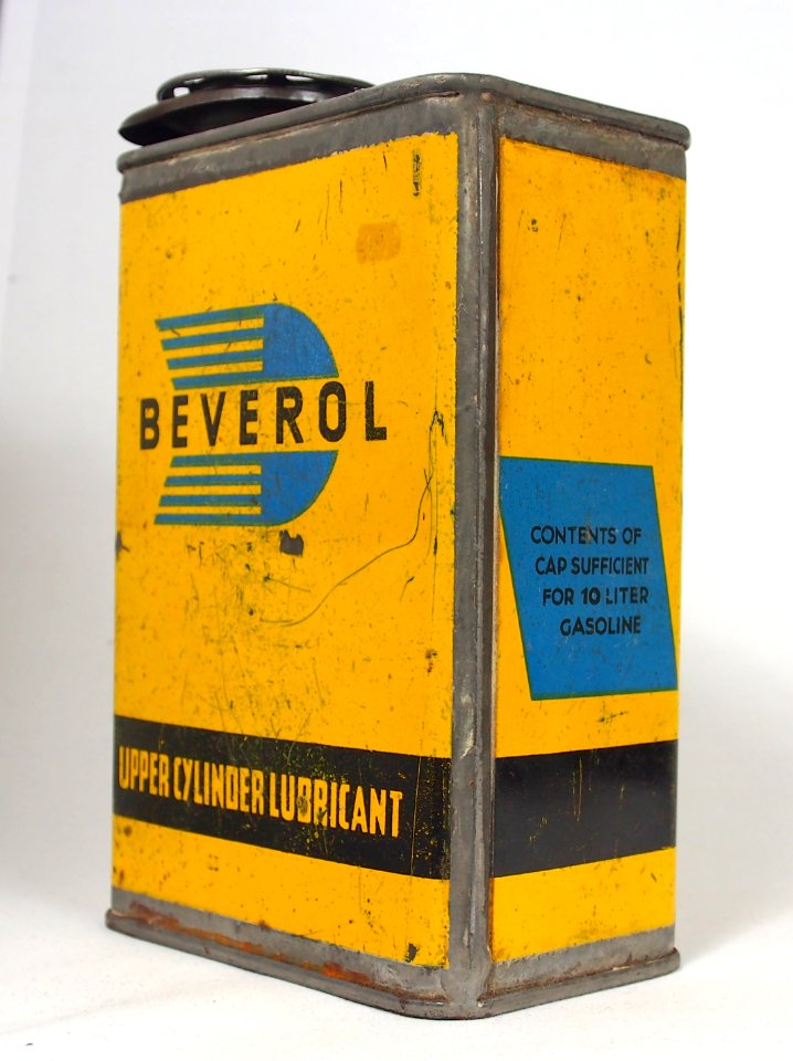 Beverol upper cylinder lubricant tin, pic 5