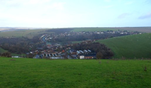 Bevendean Estate and The Hyde Business Park, Bevendean, Brighton (December 2013) (2)