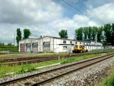 Betriebshof der Deutschen Bahn Karlsruhe, Triebwagen- und Reisezugwagenhalle (2)