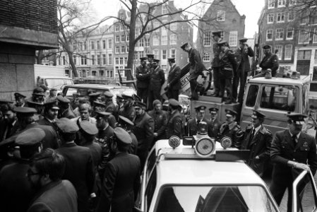 Betogingen, politie, Bestanddeelnr 932-5226