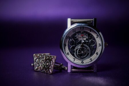 Stopwatch alarm lilac time