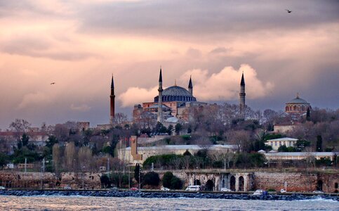 Istanbul bridge channel