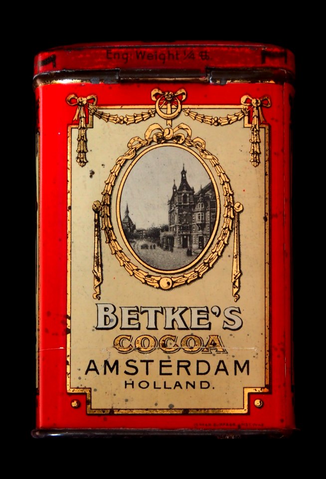 Betke cacao 100gr blikje, foto 4