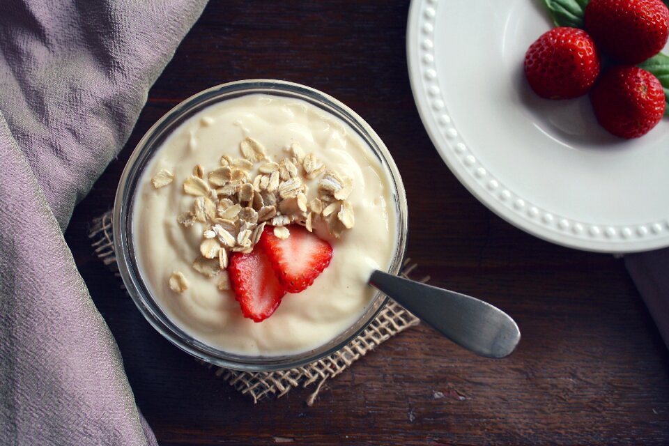 Strawberries food healthy