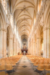 Beverley Minster Nave HDR photo