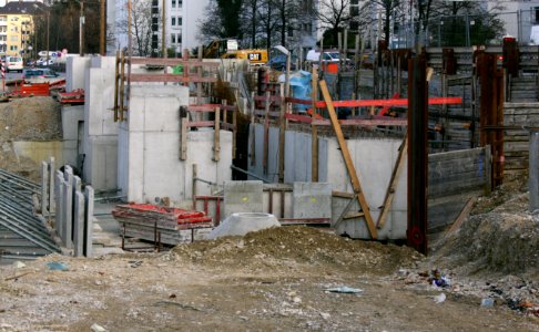 Betriebsstation Heckenstallerstrasse im Bau Nov 2011