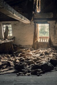 Abandoned brewery rags photo