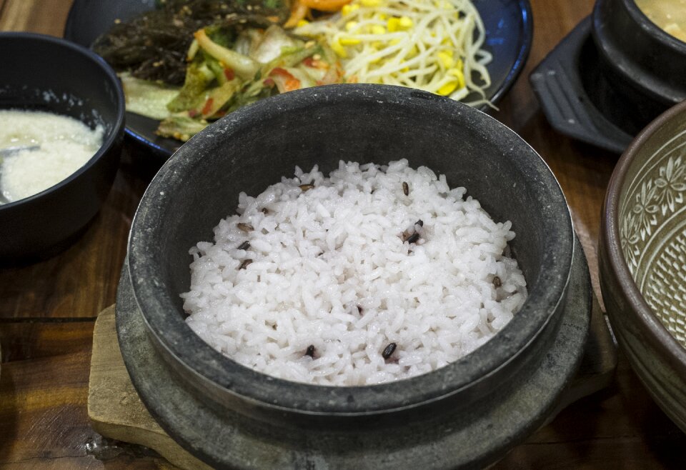 Meal rice stone pot
