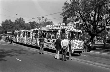 Beschilderde tram, Bestanddeelnr 927-9761
