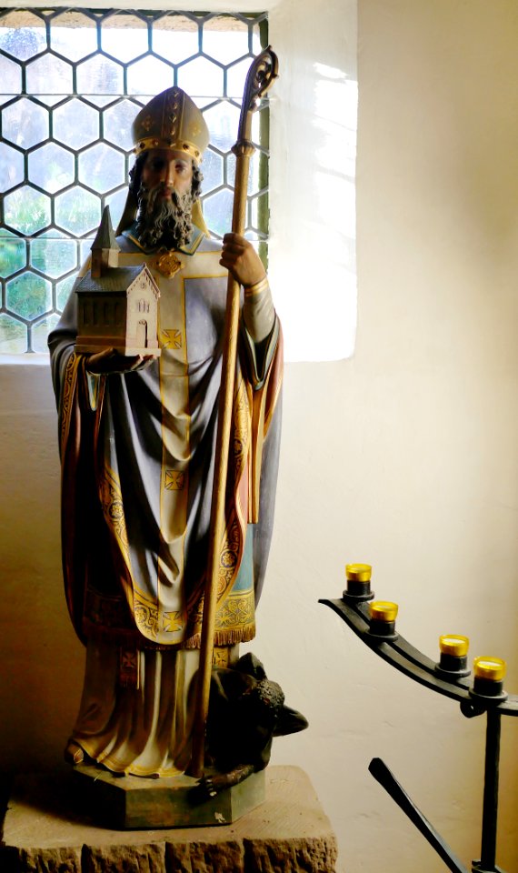 Besslich St.Abruculus Statue Abrunculus H7a