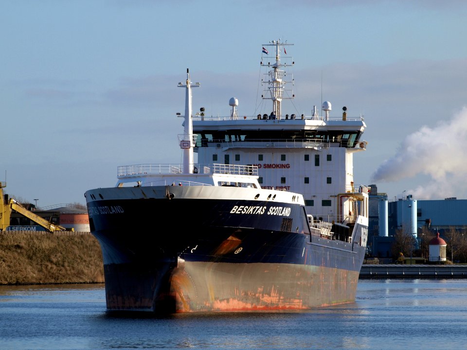 Besiktas Scotland IMO 9350745 at IJmuiden, The Netherlands pic1