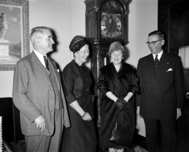 Bezoek Britse Ambassadeur Sir en Lady Noble aan Amsterdam Sir Andrew Noble, Lad, Bestanddeelnr 912-1776