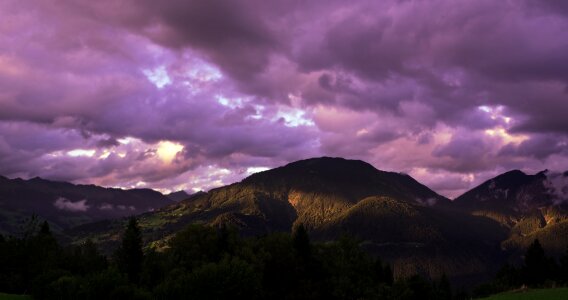 Clouds nature weather mood photo