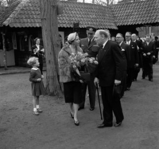 Bezoek Deense Koninklijke familie , derde dag, bezoek Keukenhof, Bestanddeelnr 906-4292