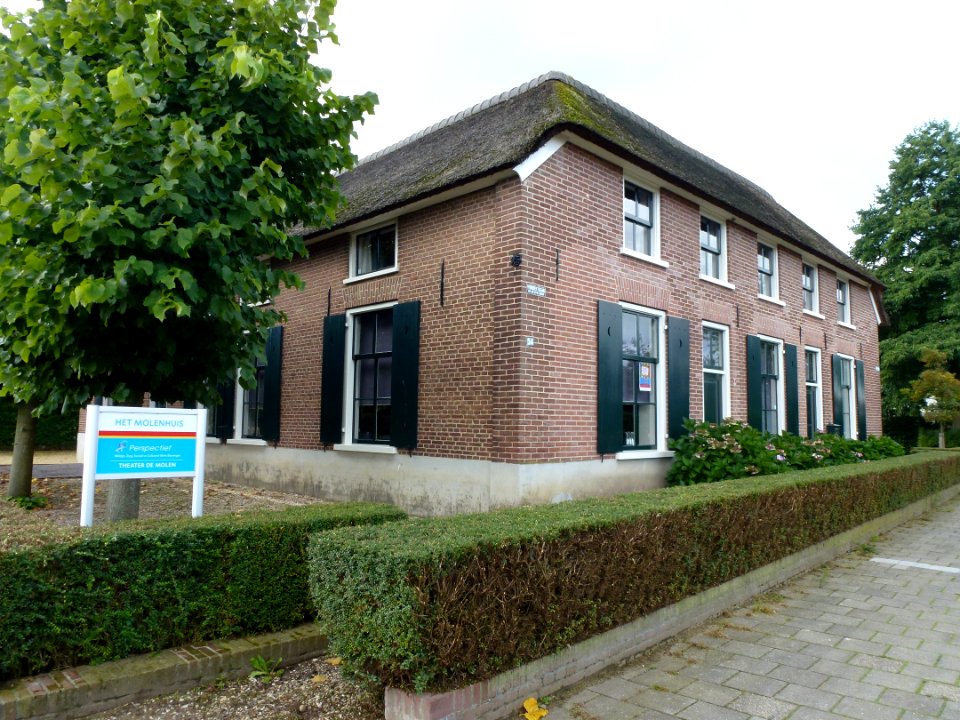 Beuningen (Gld) molenhuis Molenstraat 54, voorkant
