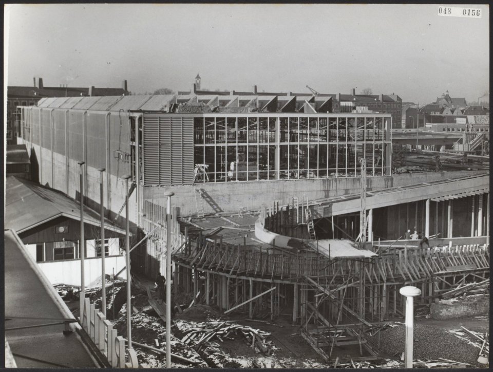Beurzen, bouwnijverheid, hallen, Juliana-Hal, Utrecht, Bestanddeelnr 048-0156